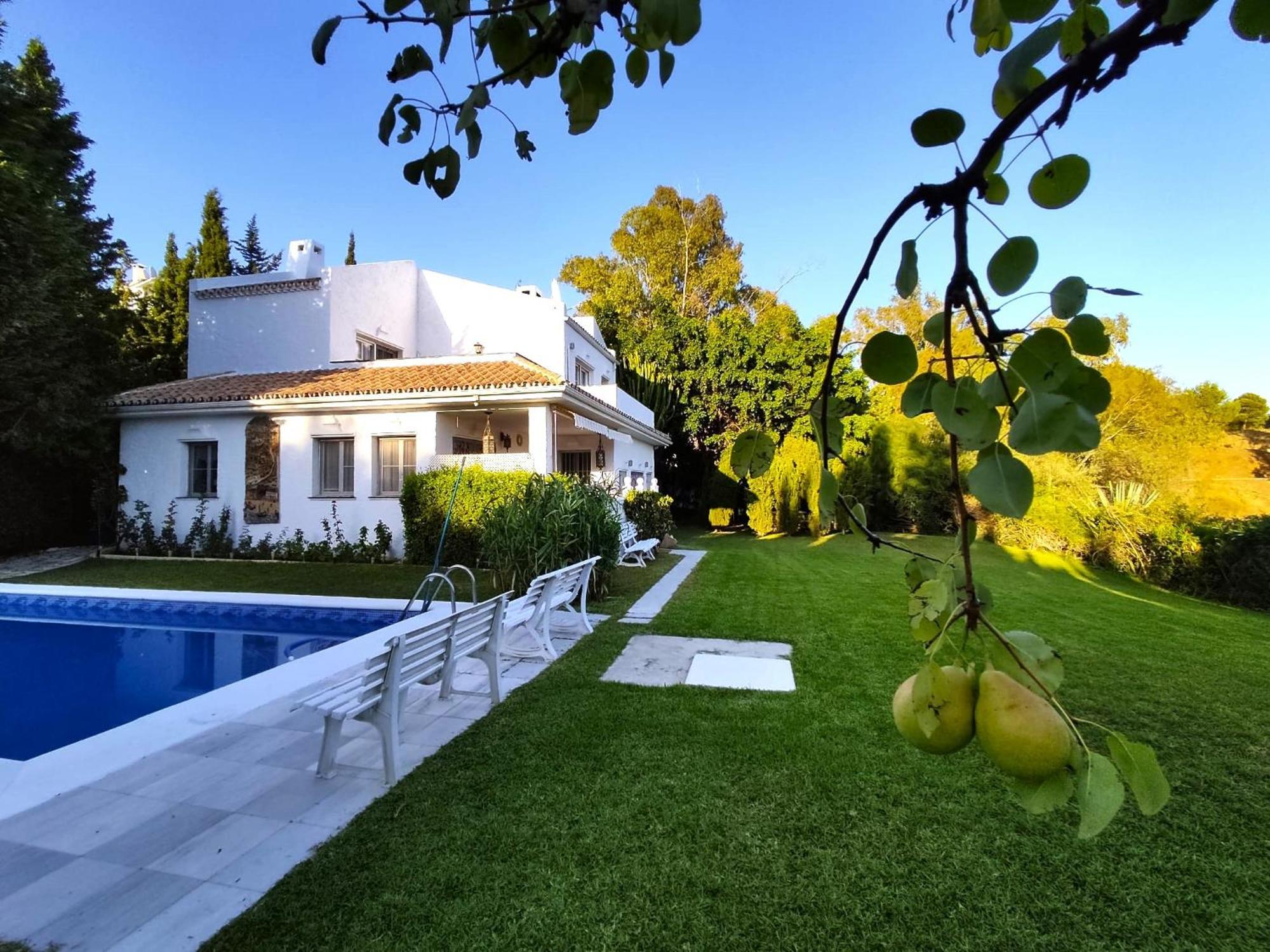 Holiday Villa In 10 Min From Fuengirola Beach With Sea Views Pool Bbq Parking Wifi Aircon Big Garden Mijas Eksteriør billede